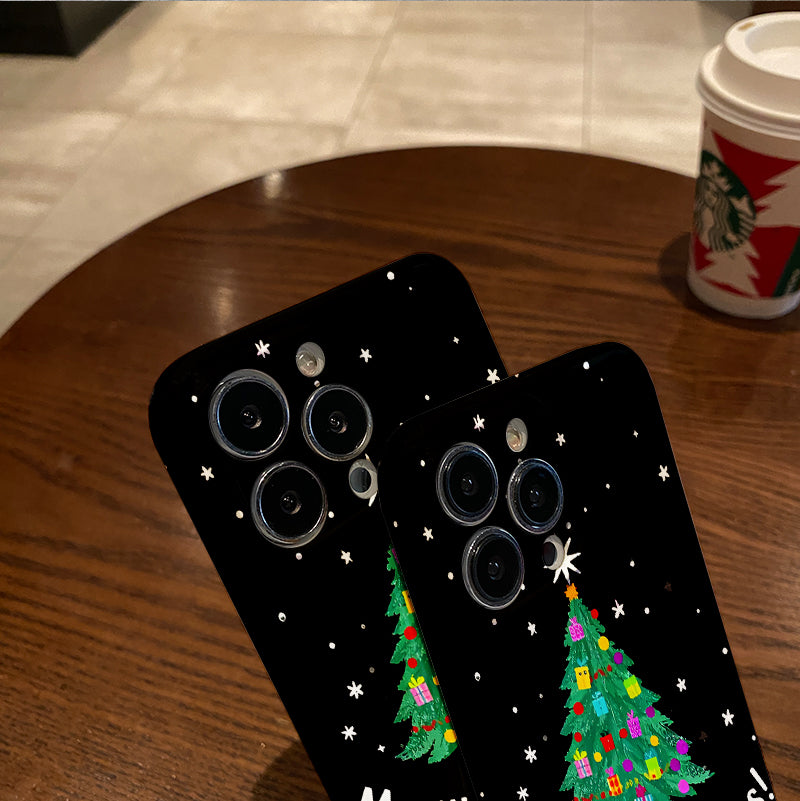 Piece of a Festive Scene Featuring a Christmas Tree And Gifts, This Phone Case Is Designed for Comfort, Durability, And Style, Offering High-Quality Protection.