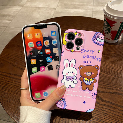 r Rabbit Film Case - Durable, Shock-Absorbing, and Trendy Protection - for iPhone 16, 15, 14, 13, 12, 11, Plus, Pro, Max, Perfect Birthday Gift for Friends (1)