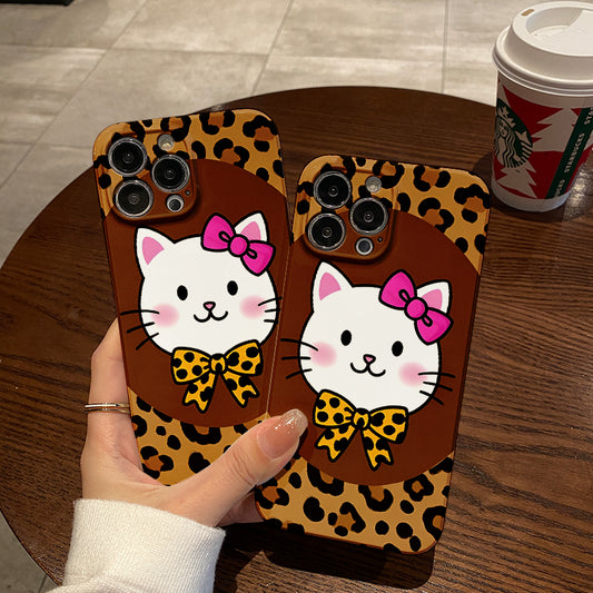 rio Cat Phone Cases for iPhone 12 13 14 15 Pro Max Lens Protection Lovely Gift Cover (4)