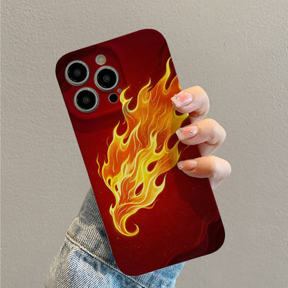 sionate Flame Film Case - Durable, Shock-Absorbing, And Trendy Protection - Compatible with Iphone 16, 15, 14, 13, 12, 11, Plus, Pro, Max, Perfect Birthday Gift for Friends