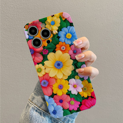 e Flowes Floral Aesthetic Clear Phone Case for iPhone 16 11 15 14 13 12 Pro Max XR Plus Case Phone Cover Birthday Gifts for Women Girls