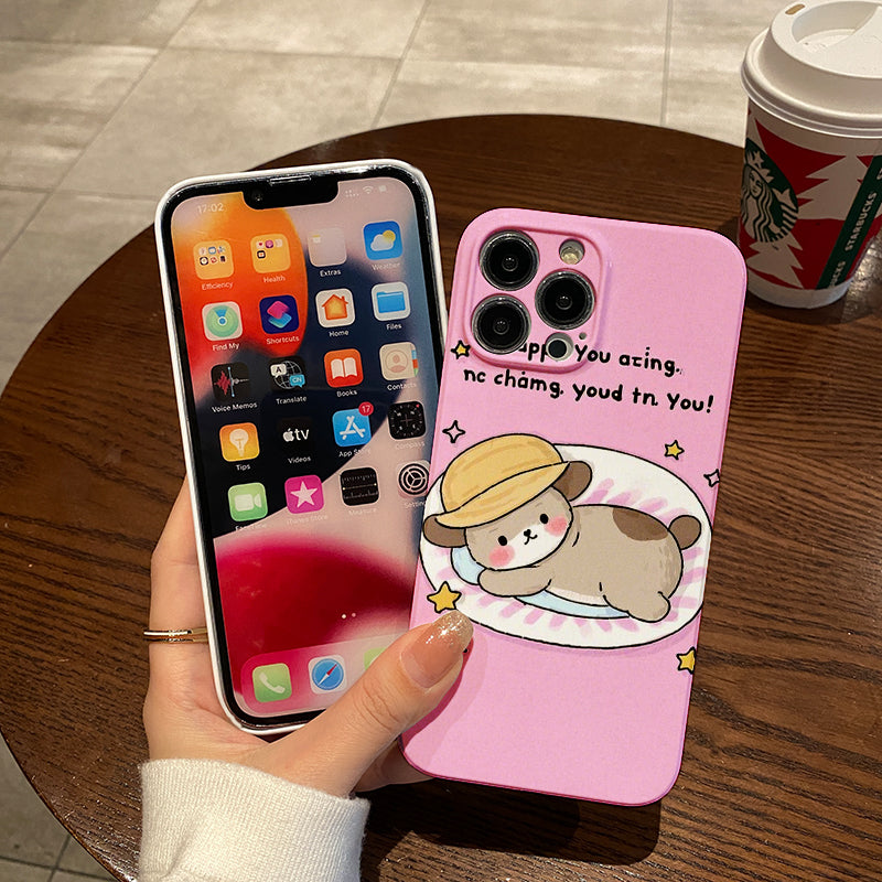 eping Kitten Film Case - Durable, Shock-Absorbing, And Trendy Protection - Compatible with Iphone 16, 15, 14, 13, 12, 11, Plus, Pro, Max, Perfect Birthday Gift for Friends