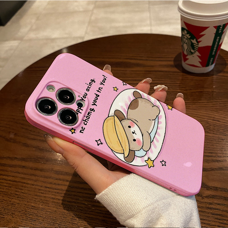 eping Kitten Film Case - Durable, Shock-Absorbing, And Trendy Protection - Compatible with Iphone 16, 15, 14, 13, 12, 11, Plus, Pro, Max, Perfect Birthday Gift for Friends