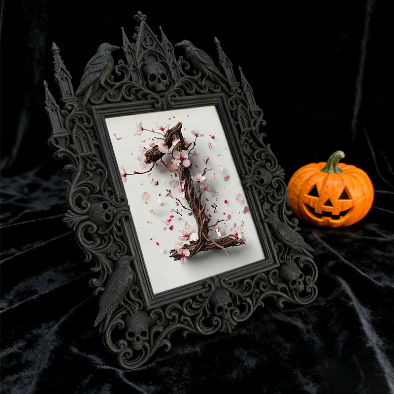 European Court Relief Photo Frame | Luxury Tabletop Decor, TV Stand & Coffee Table Photo Holder