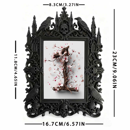 European Court Relief Photo Frame | Luxury Tabletop Decor, TV Stand & Coffee Table Photo Holder