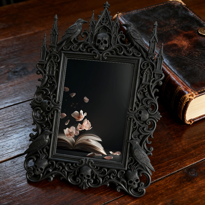 Court-style Relief Photo Frame | Living Room Cabinet Decor, Dual-use TV Stand & Coffee Table Ornament