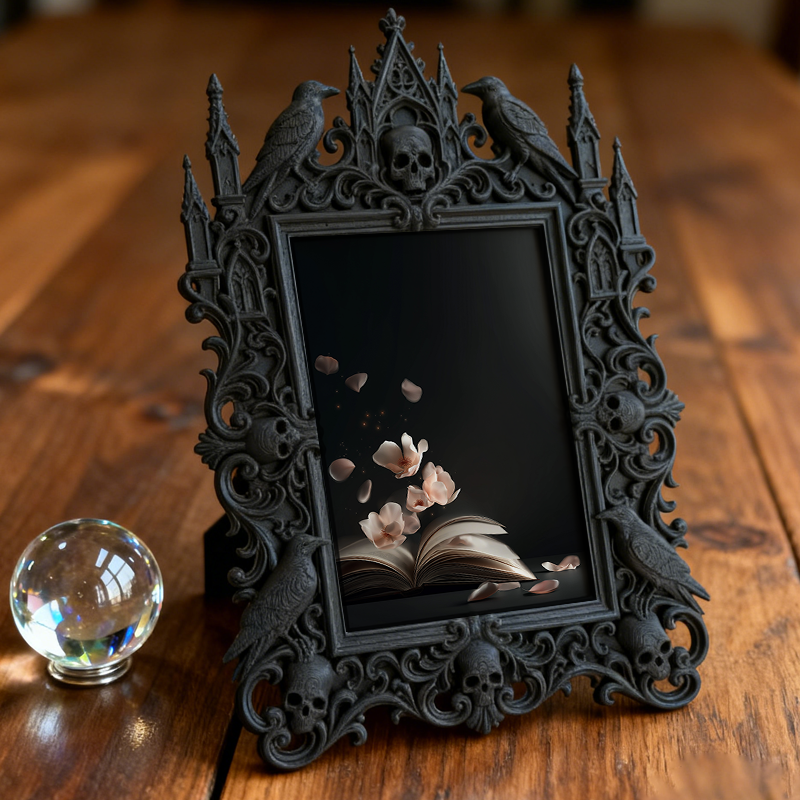 Court-style Relief Photo Frame | Living Room Cabinet Decor, Dual-use TV Stand & Coffee Table Ornament