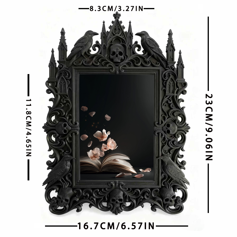 Court-style Relief Photo Frame | Living Room Cabinet Decor, Dual-use TV Stand & Coffee Table Ornament