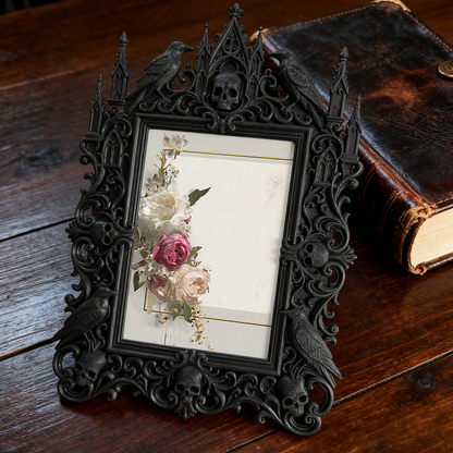 Court Relief European Frame | Hotel Lobby Decor, Luxury Coffee Table & Desk Photo Display