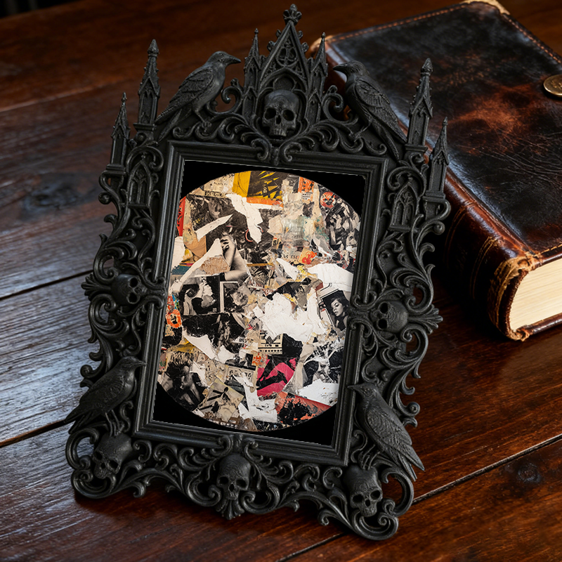 European Court Relief Frame | Homestay Living Room Decor, TV Stand Luxury Tabletop Photo Holder