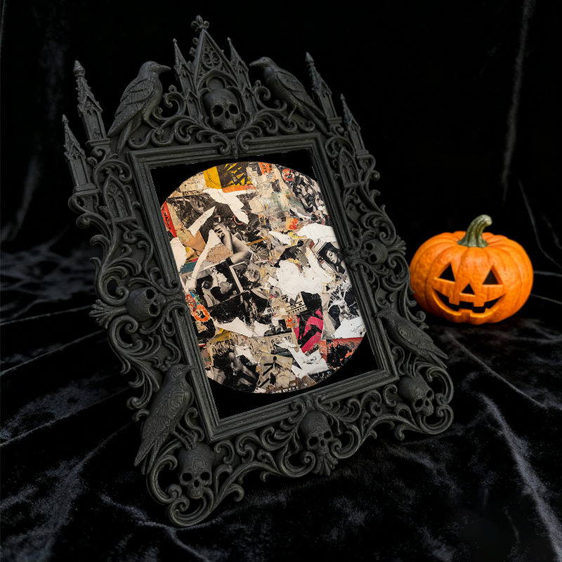 European Court Relief Frame | Homestay Living Room Decor, TV Stand Luxury Tabletop Photo Holder