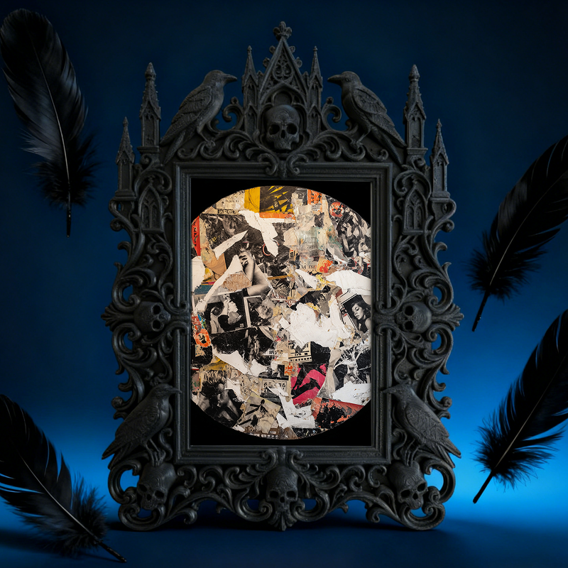 European Court Relief Frame | Homestay Living Room Decor, TV Stand Luxury Tabletop Photo Holder