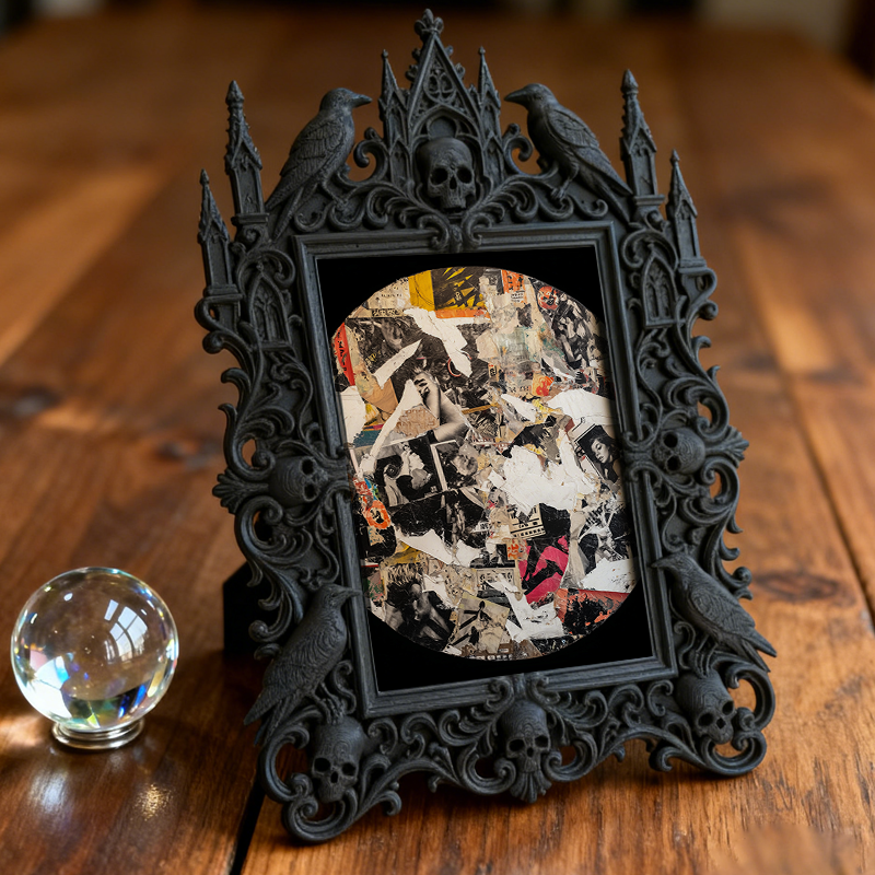 European Court Relief Frame | Homestay Living Room Decor, TV Stand Luxury Tabletop Photo Holder