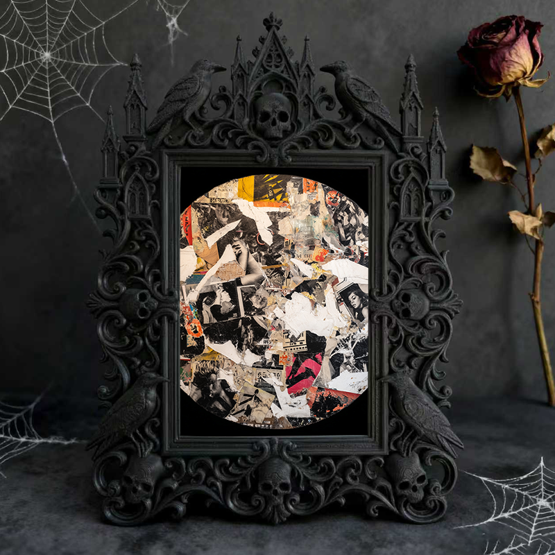 European Court Relief Frame | Homestay Living Room Decor, TV Stand Luxury Tabletop Photo Holder