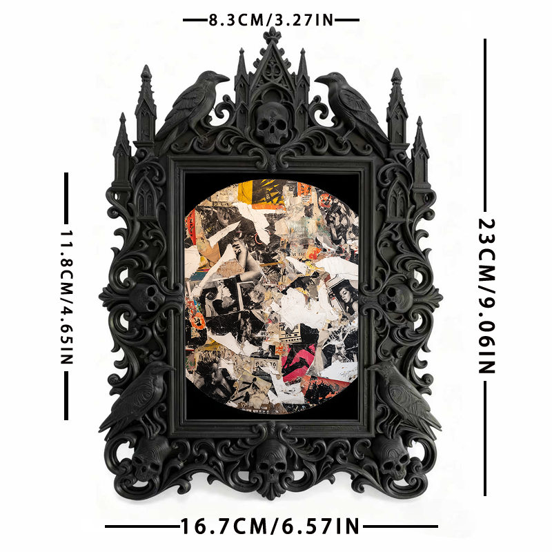 European Court Relief Frame | Homestay Living Room Decor, TV Stand Luxury Tabletop Photo Holder