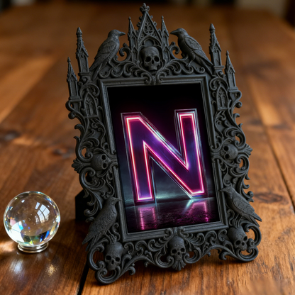 European Relief Photo Frame | Wedding Studio Prop, Court-style Coffee Table & TV Stand Decor