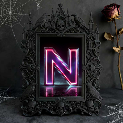 European Relief Photo Frame | Wedding Studio Prop, Court-style Coffee Table & TV Stand Decor