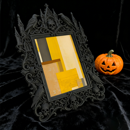 European Luxury Photo Holder | Wine Cabinet Decor, Court Relief Design Tabletop Photo Frame