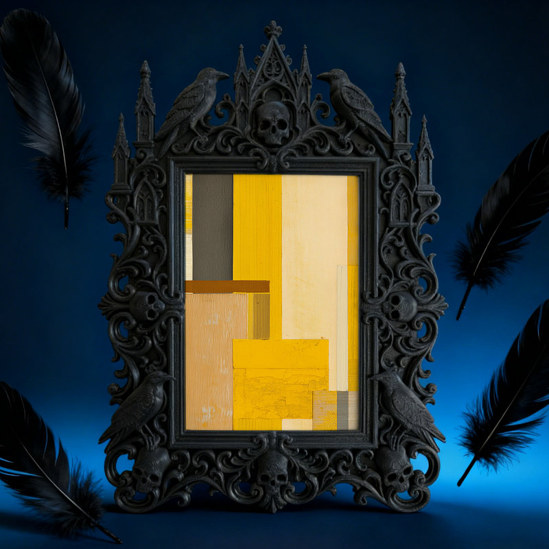 European Luxury Photo Holder | Wine Cabinet Decor, Court Relief Design Tabletop Photo Frame