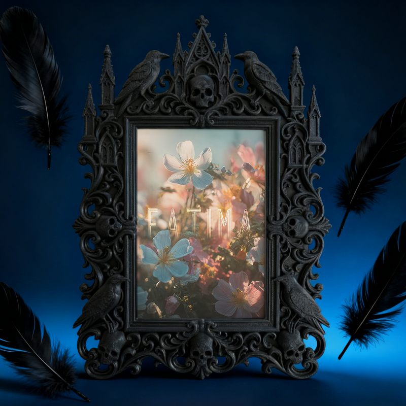 European Court Relief Luxury Frame | Study Bookcase Decor, Tabletop Photo Frame, Vintage Court Aesthetic