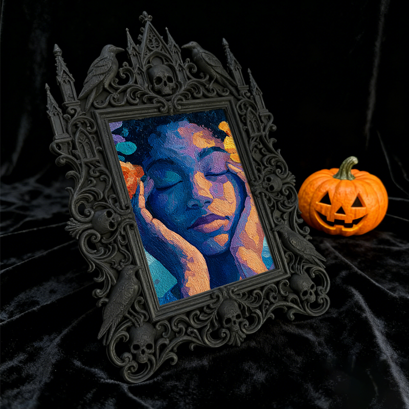 European Court Relief Luxury Frame | Hotel Lobby Reception Decor, Large Photo Display, Palace-style Ornament