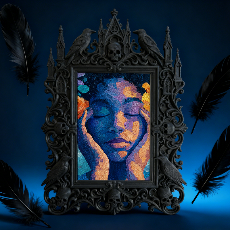 European Court Relief Luxury Frame | Hotel Lobby Reception Decor, Large Photo Display, Palace-style Ornament