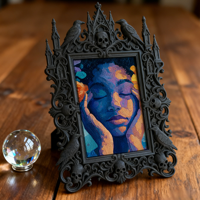 European Court Relief Luxury Frame | Hotel Lobby Reception Decor, Large Photo Display, Palace-style Ornament