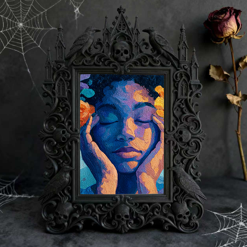 European Court Relief Luxury Frame | Hotel Lobby Reception Decor, Large Photo Display, Palace-style Ornament