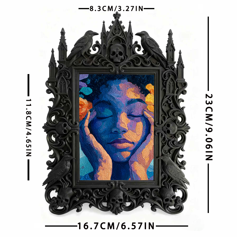 European Court Relief Luxury Frame | Hotel Lobby Reception Decor, Large Photo Display, Palace-style Ornament