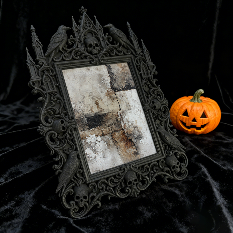 European Court Relief Luxury Frame | Restaurant Private Room Decor, Tabletop Photo Ornament, Royal Retro Design