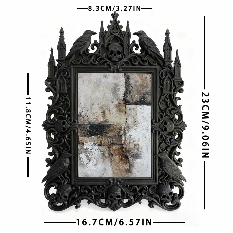 European Court Relief Luxury Frame | Restaurant Private Room Decor, Tabletop Photo Ornament, Royal Retro Design