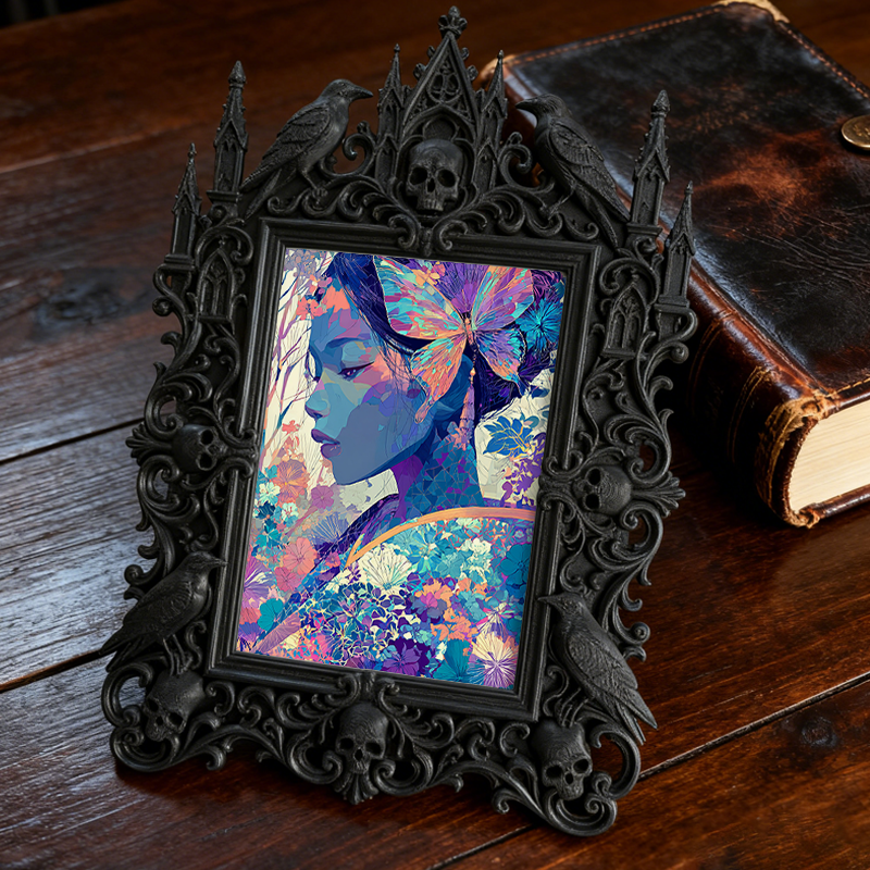 European Court Relief Luxury Frame | Bridal Shop Fitting Room Decor, Wedding Photo Display, Court Luxury Style