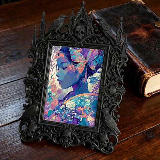 European Court Relief Luxury Frame | Bridal Shop Fitting Room Decor, Wedding Photo Display, Court Luxury Style