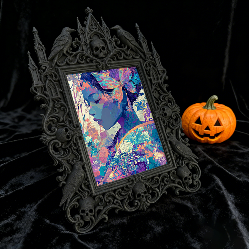 European Court Relief Luxury Frame | Bridal Shop Fitting Room Decor, Wedding Photo Display, Court Luxury Style