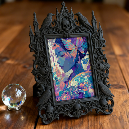 European Court Relief Luxury Frame | Bridal Shop Fitting Room Decor, Wedding Photo Display, Court Luxury Style