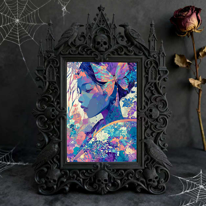 European Court Relief Luxury Frame | Bridal Shop Fitting Room Decor, Wedding Photo Display, Court Luxury Style