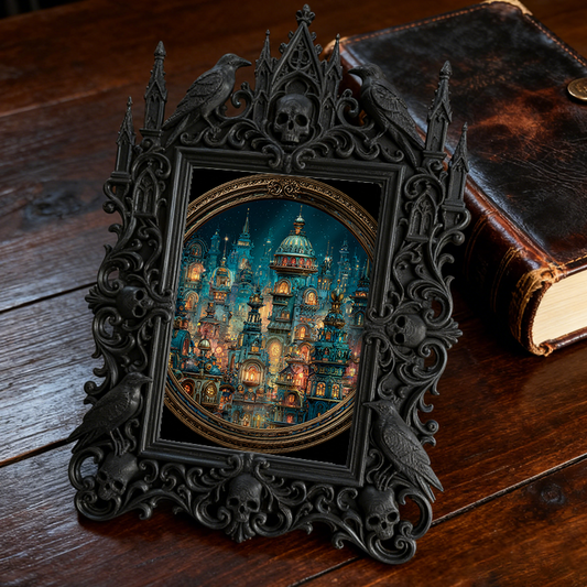 European Court Relief Luxury Frame | Art Gallery Corner Decor, Photo Frame Prop, Palace-style Relief Design