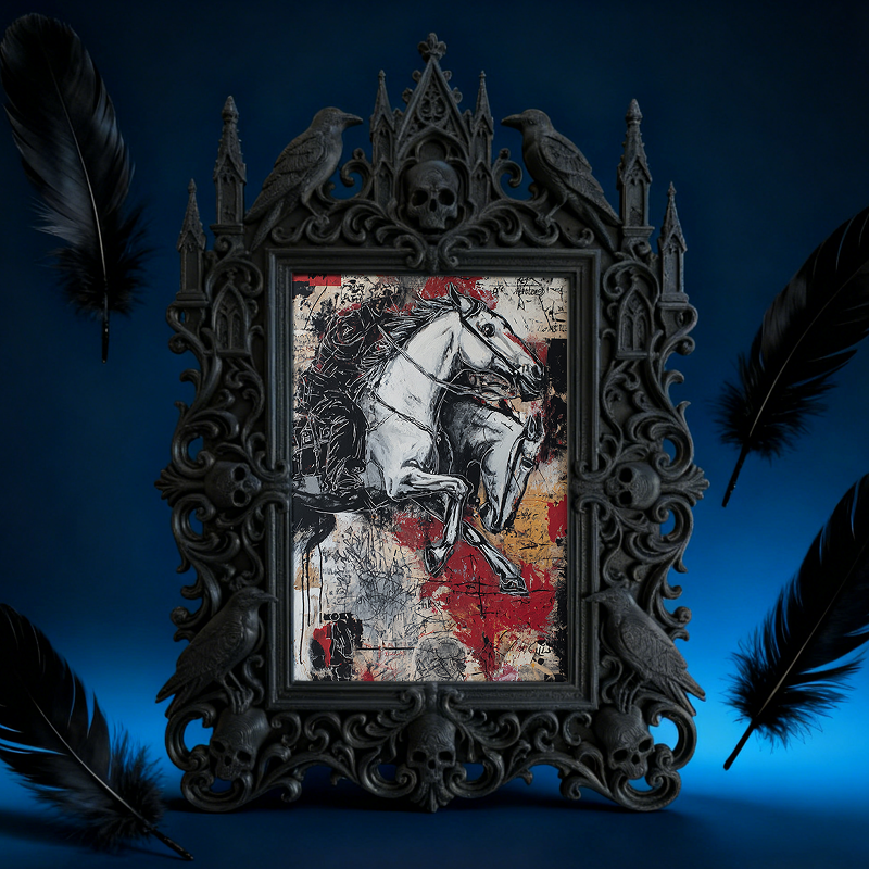 European Court Relief Luxury Frame | Anniversary Party Table Decor, Couple Photo Holder, Court Luxury Design