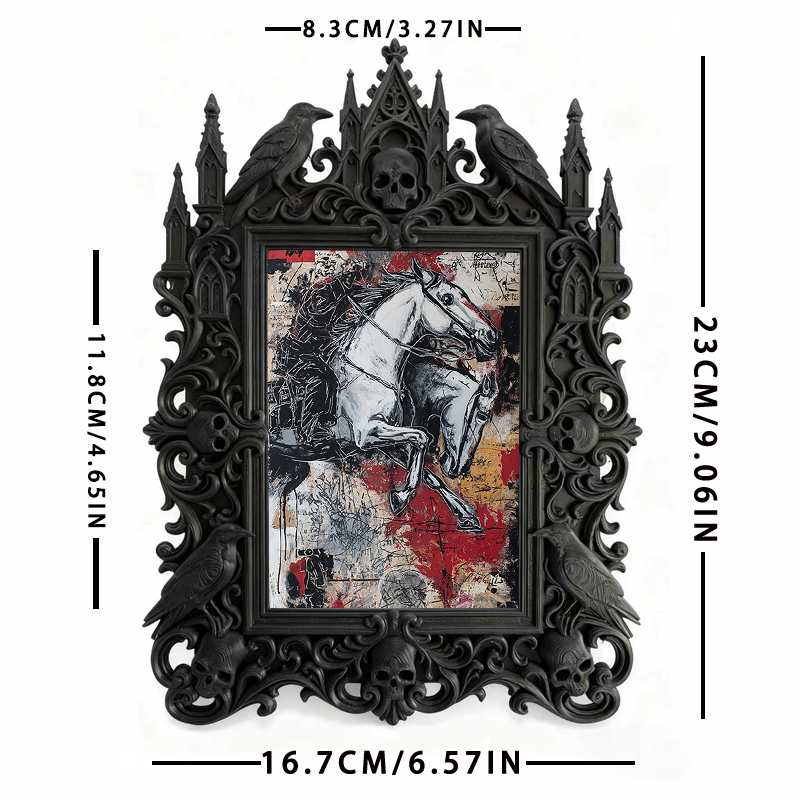 European Court Relief Luxury Frame | Anniversary Party Table Decor, Couple Photo Holder, Court Luxury Design