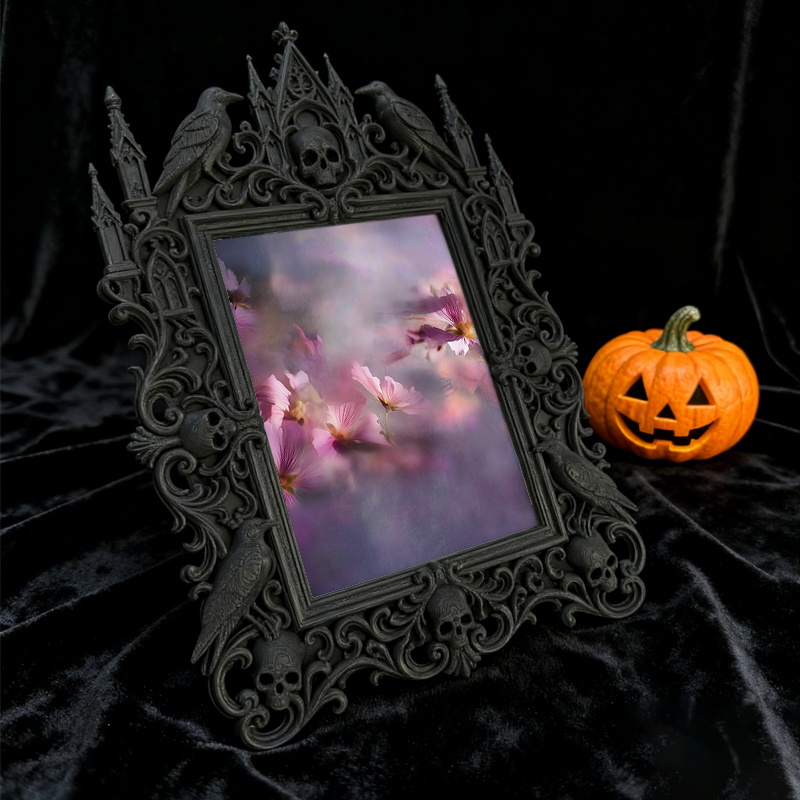 European Court Relief Luxury Frame | Graduation Party Decor, Photo Display Ornament, Royal Retro Style