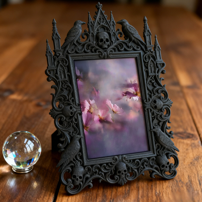 European Court Relief Luxury Frame | Graduation Party Decor, Photo Display Ornament, Royal Retro Style