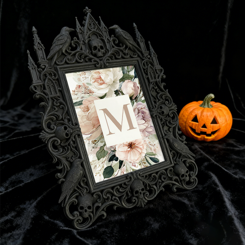 European Court Relief Luxury Frame | Cake Shop Window Display, Photo Prop Frame, Court Carved Design