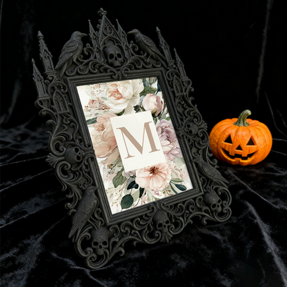 European Court Relief Luxury Frame | Cake Shop Window Display, Photo Prop Frame, Court Carved Design