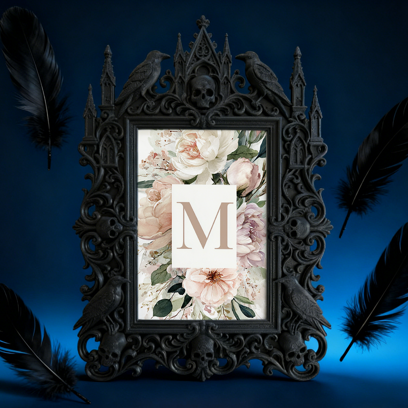 European Court Relief Luxury Frame | Cake Shop Window Display, Photo Prop Frame, Court Carved Design