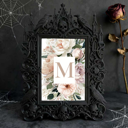 European Court Relief Luxury Frame | Cake Shop Window Display, Photo Prop Frame, Court Carved Design