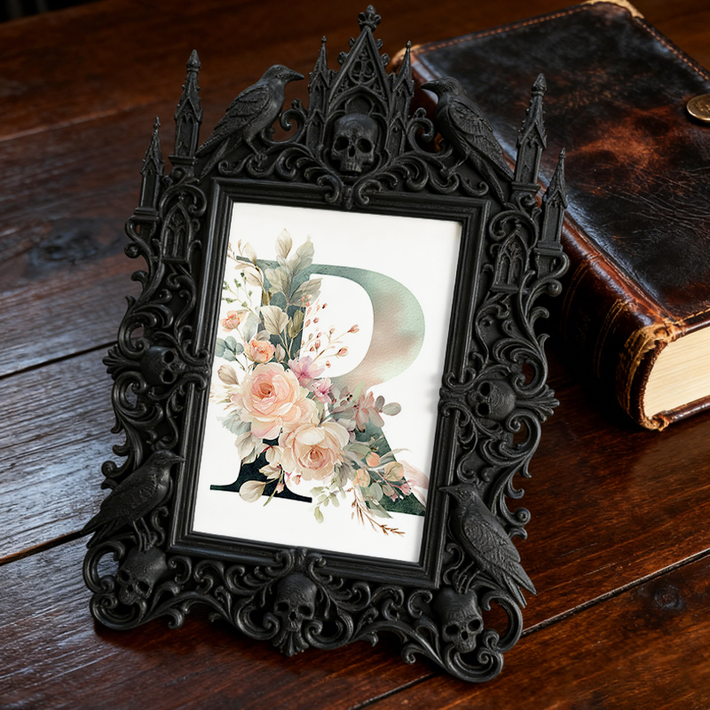 European Court Relief Luxury Frame | Fashion Boutique Fitting Room Decor, Photo Display Ornament, Royal Frame