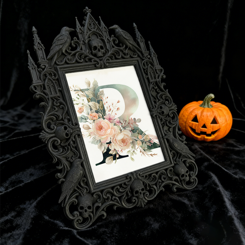 European Court Relief Luxury Frame | Fashion Boutique Fitting Room Decor, Photo Display Ornament, Royal Frame