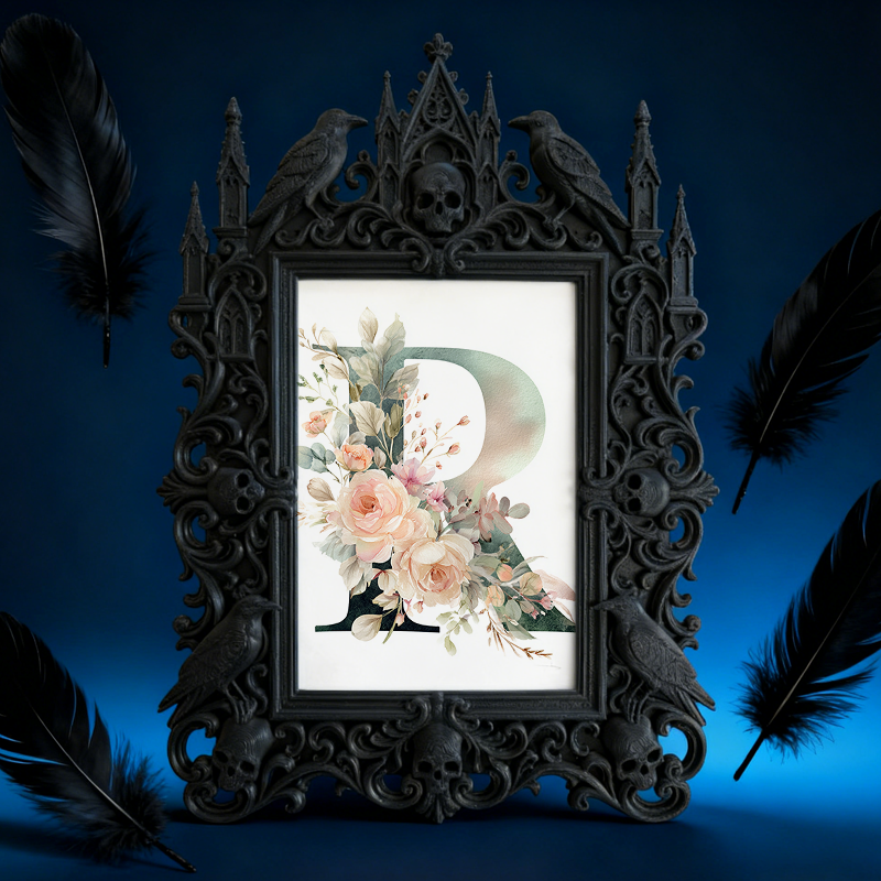 European Court Relief Luxury Frame | Fashion Boutique Fitting Room Decor, Photo Display Ornament, Royal Frame