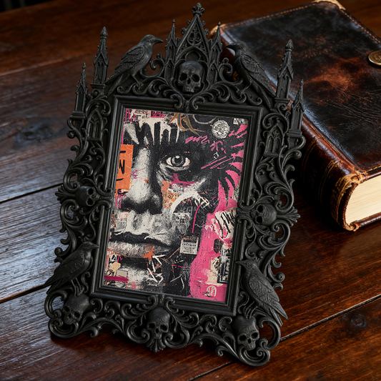 European Court Relief Luxury Frame | Flower Shop Window Display, Photo Prop Frame, Royal Retro Style