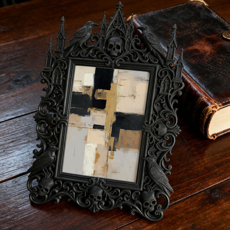 European Court Relief Luxury Frame | Hotel Ballroom Decor, Large Photo Display, Palace-style Luxury Frame